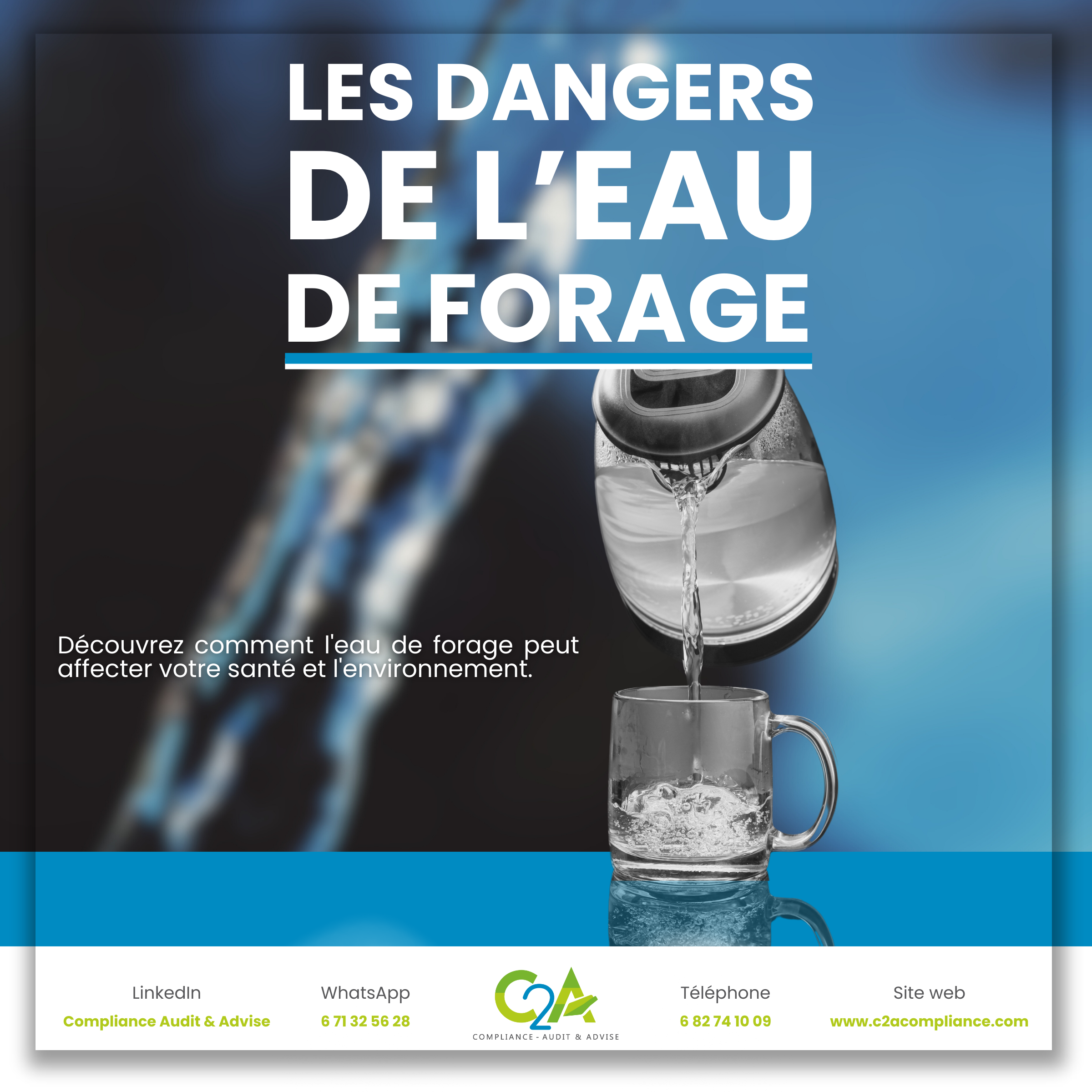 Attention aux eaux de forage : Quels dangers pour votre santé ?